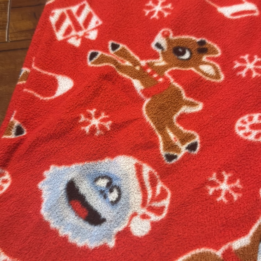 Rudolph the Red-nose Reindeer PJ pajama pants unisex‎ S Small